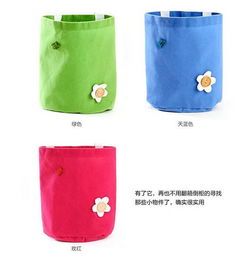 创意生活新主张 糖果色收纳挂袋，实用与美观的完美融合